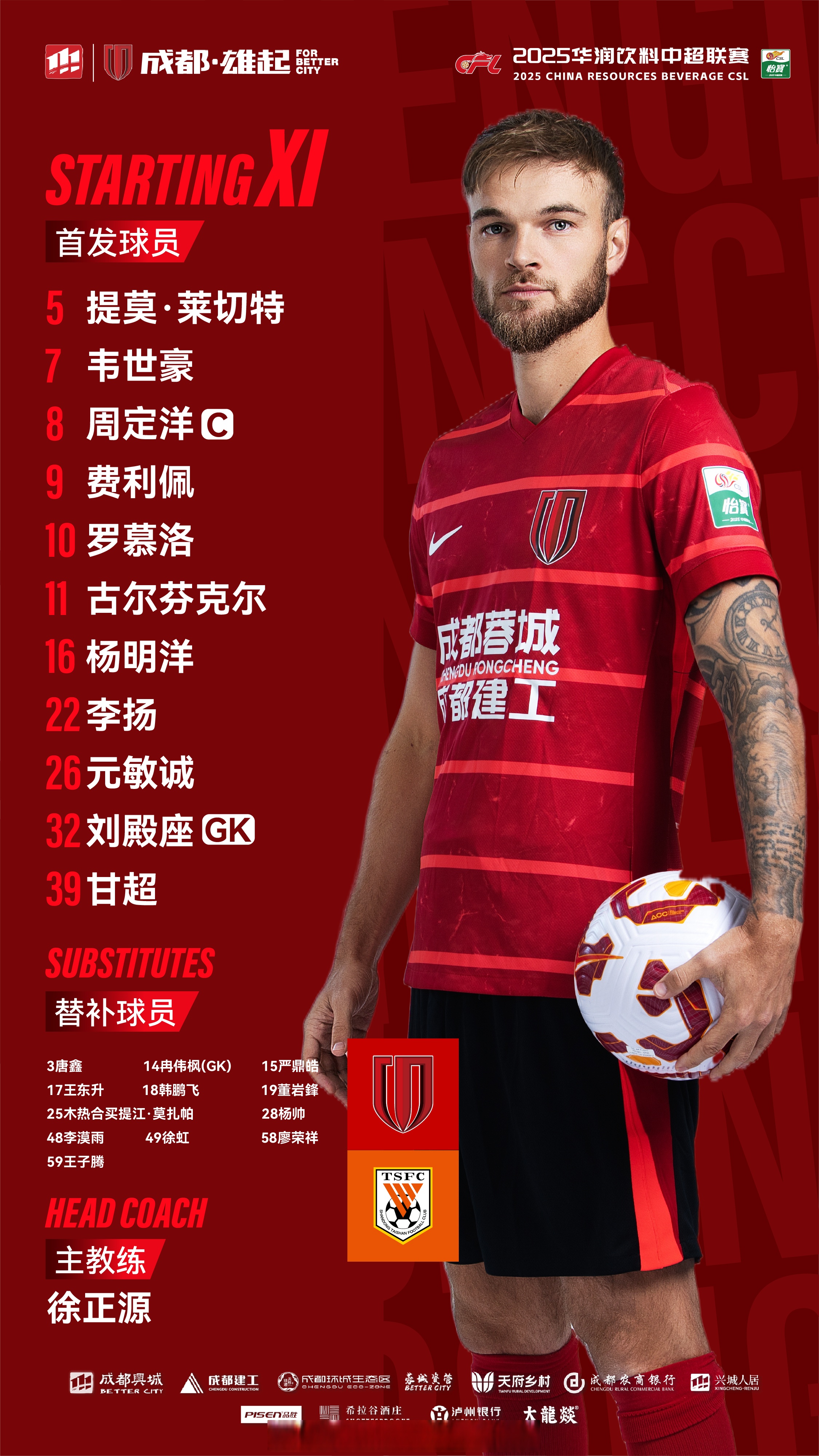 关于足总杯今晨再迎强敌;山东泰山调整名单;主帅态度——压力陡增;医务组通报恢复的信息 关于足总杯今晨再迎强敌;山东泰山调整名单;主帅态度——压力陡增;医务组通报恢复的信息